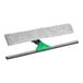 Unger VisaVersa Pro 2-in-1 Microfiber Window Washer with green and black squeegee handle.