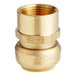 A SharkBite brass threaded female pipe fitting.