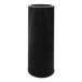 A black cylinder, the Ideal Warehouse Jade 2.0 activated carbon filter.