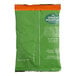 A green bag of Green Mountain Coffee with orange and green stripes.