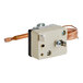 A white Cooking Performance thermostat with copper wires.