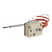 A Cooking Performance Group thermostat with wires attached and a screwdriver.