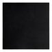 A black square table top with a smooth finish on a white background.