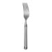 A Sola stainless steel salad/dessert fork with a silver faceted handle.