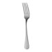 The Sola the Netherlands Baguette Satin stainless steel dinner fork with a curved silver handle.