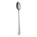 A Sola stainless steel iced tea spoon with a satin silver handle.