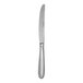 A Sola stainless steel butter knife with a silver handle.