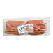 A package of Sabrett Natural Casing Beef Franks with the number 12 on it.