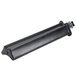 A black plastic Carlisle Optimizer divider with a black metal bar.