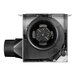 A black Broan Flex Series bathroom exhaust fan.