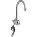 A Waterloo chrome hands-free sensor faucet with a gooseneck spout.