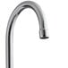 A chrome Waterloo hands-free electronic faucet with a curved gooseneck spout.