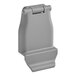 A grey plastic AvaMix fastener clip with a hinge.