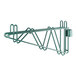 A green Regency double cantilever bracket for a wire shelf.