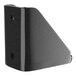 A black plastic Regency wall-mount support corner with holes.