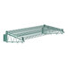 A Regency green epoxy wire shelf with brackets.