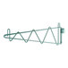 A Regency green metal cantilever bracket.
