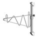 A Regency chrome wall-mount shelf post with a single metal bracket.