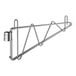A Regency metal cantilever bracket for a wire shelf.