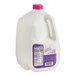 A Galliker's jug of vanilla ice cream mix with a purple cap.