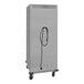 An Avantco stainless steel heated holding cabinet with a black cord.