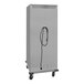 An Avantco stainless steel heated holding cabinet with a black cord.