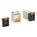 An Avantco timer kit in two white and orange plastic boxes with black covers.