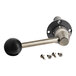 A metal handle with screws and nuts on a metal lever for an Avantco 40 Qt. Speed Block Mixer.