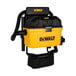 A black bag with a yellow and black DeWalt logo and a handle.