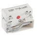 A white Robertshaw 5500 M series infinite switch with black text and metal parts.