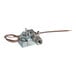 A Robertshaw universal gas cooking control thermostat with a metal device and wire.