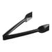 A pair of black polycarbonate salad tongs.