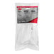 3M clear plastic bag with a red and black label containing 3M Scratch-Resistant Contoured Safety Glasses.