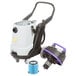 A ProTeam ProGuard 20 wet/dry vacuum with a filter.