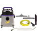 A ProTeam ProGuard 10 wet/dry vacuum cleaner with hose and accessories.