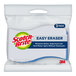 A white plastic package containing 3 white and blue 3M Scotch-Brite Easy Erasing Pads.