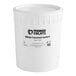 A white Makai bucket with a white lid and black text that reads "Coconut Sorbet"