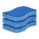 A 3 pack of 3M Scotch-Brite blue scrub sponges.