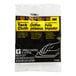 A black plastic package of 3M Single Ply Tack Cloth with yellow and black text.