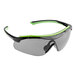 3M safety glasses with green lenses.