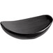 A black curved bowl.