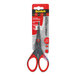 A package of 3M Scotch precision scissors with red and dark gray handles.