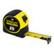 A Stanley FATMAX tape measure with a black and yellow case.