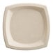 A white square Dart ProPlanet fiber plate.