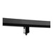 A black metal ceiling mount for a Hanson Heat Lamps retractable heat lamp with a smoked copper finish and track fitting.