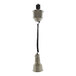 A stainless steel Hanson Heat Lamp with a retractable cord.