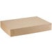 A brown rectangular cardboard box with a white background.