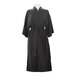 A black Telegraph Hill kimono robe with a belt.