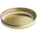 A 89/400 gold metal lid with a white circle.