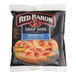 A box of Red Baron deep dish pepperoni pizza singles.